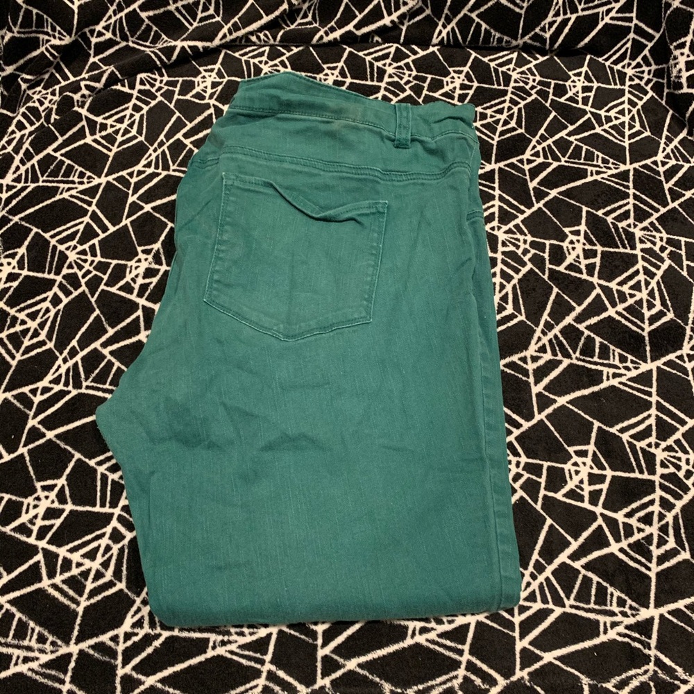 Green pants